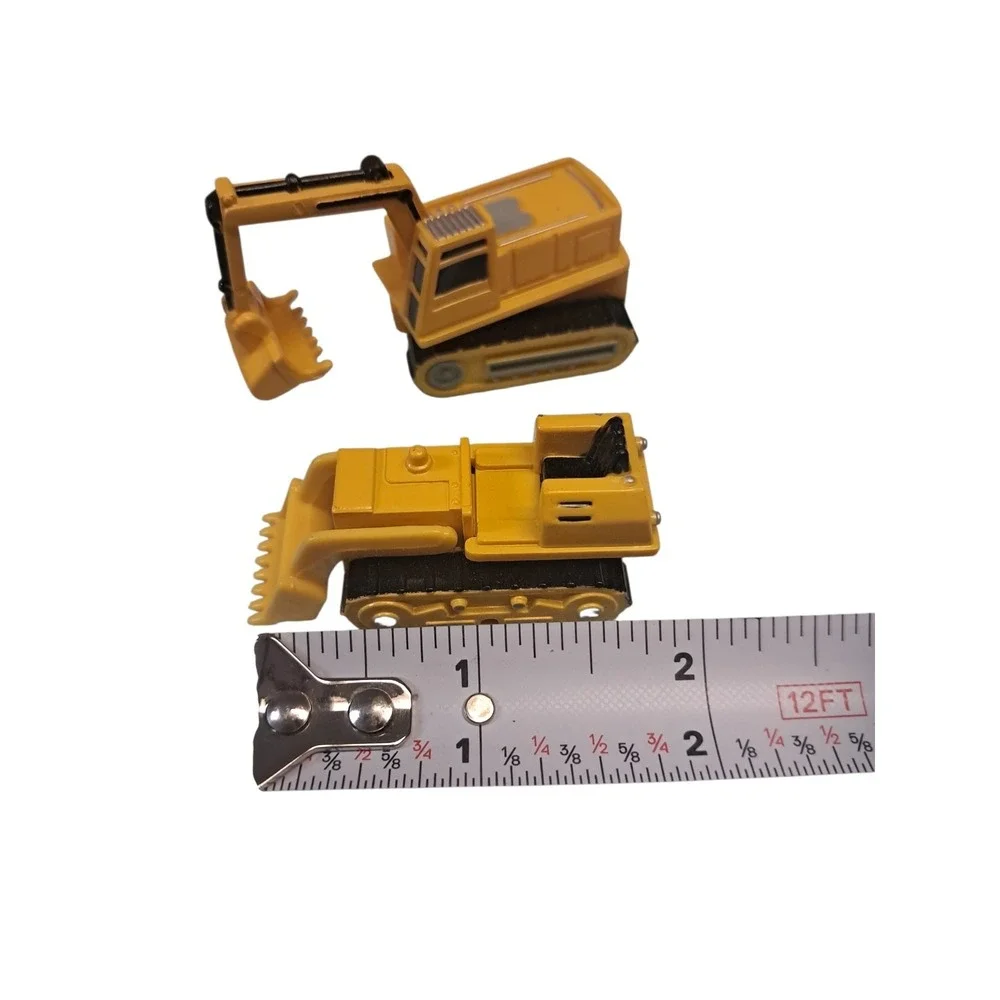 Lot of 8 Mini/Micro Construction Vehicles - Tamfort TURBO BALL - Bearing Action